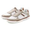 Sneaker AUTHENTIC LE JOGGER, Herren, Gr. 40, gelb (weiß, camelfarben), Obermaterial: 100% Lederimitat. Futter: 100% Textilmaterial. Decksohle: 100% Textilmaterial. Laufsohle: 100% Synthetik, mehrfarbig, sportlich, Schuhe, Schnürhalbschuh,...