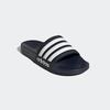 Badesandale ADIDAS SPORTSWEAR "SHOWER ADILETTE", Gr. 47, blau (legend ink, cloud weiß, legend ink), Synthetik, sportlich, Schuhe