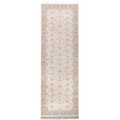Orientteppich MORGENLAND "Orientteppich - Hasti - rechteckig", beige (creme), B:100cm H:8mm L:400cm, Acryl, Teppiche Image