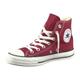 Sneaker CONVERSE "Chuck Taylor All Star Hi" Gr. 36, lila (maroon) Schuhe Canvassneaker Damenschuh Freizeitschuh Herrenschuh Skaterschuh Sneaker Leinenboots