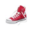 Sneaker CONVERSE "Chuck Taylor All Star Hi", Gr. 41,5, rot (tomato), Textil, sportlich, Schuhe Canvassneaker Damenschuh Freizeitschuh Herrenschuh Skaterschuh Sneaker