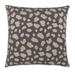 Michael Amini Explorer Square Pillow Cover & Insert Down/Feather/Polyester in Gray | 22 H x 22 W x 3 D in | Wayfair BCS-DP22-SIMBA-CHR