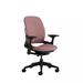 Steelcase Leap® Task Chair Upholstered in Black | 36 H x 22 W x 24.75 D in | Wayfair LEAP-5G62-4799-CC
