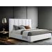 Velvet Bed King - Whiteline Modern Living BK1655-WHT