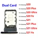 Adaptateur de carte SD pour Samsung S21 S20 Plus Ultra Fe fente EpiCard support d'escalier pièces