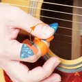 Support de plectres de guitare couverture de doigt guitare acoustique Folk artefact auxiliaire