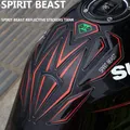 SPIRIT BEAST-Autocollant 3D pour Moto Honda et Yamaha Coussretours de Protection Précieux pour