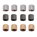 Lot de 4 pièces de boutons de tonalité de Volume en fer pour guitare électrique/basse