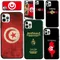Tunisie Feel Map Phone Cover iPhone 13 Pro Max iPhone 12 Mini iPhone 11 Pro Max iPhone 6S