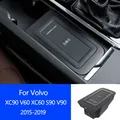 Chargeur sans fil pour Volvo XC90 V60 XC60 S90 V90 accessoires de téléphone NewS60 chargeur USB