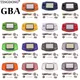 Coque de protection avec sous-boutons en caoutchouc conducteur pour console Game Boy Advance GBA