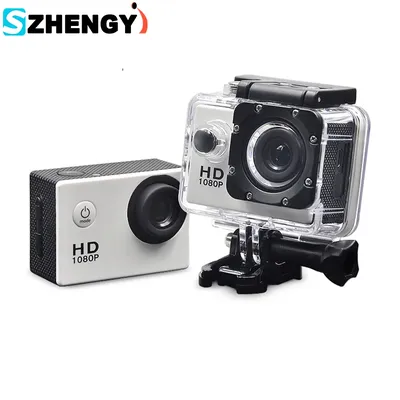 Mini caméra d'action de sport de plein air caméra vidéo statique caméras de sport casque étanche