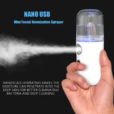 Pulvérisateur portable hydratant pour le visage aste par USB humidificateur d'air pour déterminer
