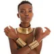UDDEIN – collier et pendentif Vintage en cuir de couleur or bijoux africains pour femmes
