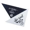 Bandana pour chien lot de 2 écharpe pour animaux de compagnie accessoires pour amoureux de