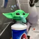 Jouet Star Wars pour bébé Yoda poupée de dessin animé outil de dentifrice à presser Spoof