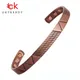 Bracelet magnétique en cuivre pour femmes couleur or Rose Bracelet magnétique en cuivre bijoux de