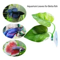 Plantes artificielles pour aquarium 1 pièce décoration betta poisson aide plante ornementale