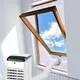 Kit de scellage de fenêtre de serrure d'air universel plaque de tissu de serrure d'air chaud arrêter