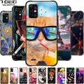 Coque noire en Silicone TPU pour Umidigi Bison Pro X10 X 10 étui avec dessin animé antichoc