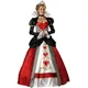 Grande Taille S-6XL Deluxe Queen Dam Robe Halloween Costume Couronne avec jupon