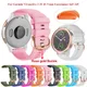 Bracelet à boutons en Silicone Rose doré pour Garmin Forerunner 245M/645/Vivoactive 3/3S/4s/venus