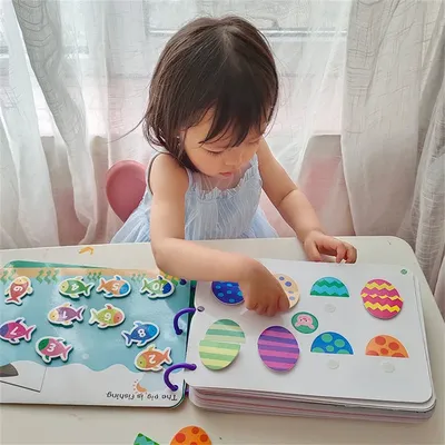 Montessori – livre éducatif pour enfant jouet pour bébé apprentissage des nombres