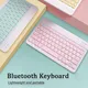 Mini clavier Bluetooth sans fil Rechargeable pour iPad téléphone tablette clavier Portable pour