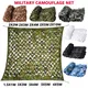 Filet de camouflage militaire uniforme de chasse tente de voiture blanc bleu vert noir jungle