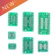 Kit de carte PCB SMD tourner vers SOP adaptateur MSOP plaque de convertisseur SSOP TSSOP SOT23