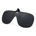JIM-Lunettes de soleil polarisées rétro lunettes de conduite carrées à dessus plat UV400 pour