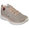 Sneaker SKECHERS "Graceful - Twisted Fortune", Damen, Gr. 42, beige (beige, rosa), Textil, sportlich, Schuhe, Freizeitschuh, Halbschuh, Schnürschuh mit Memory Foam