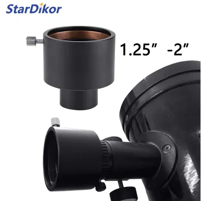 StarDikor-Adaptateur pour télescope de 1.25 à 2 pouces en métal 31.7mm à 50.8mm