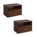 Prepac Hanging Nightstands - Set of 2