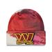 Men's New Era Burgundy Washington Commanders 2022 Sideline Ink Dye Cuffed Knit Hat