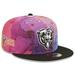 Men's New Era Pink/Black Chicago Bears 2022 NFL Crucial Catch 59FIFTY Fitted Hat