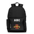 MOJO Black Iowa State Cyclones Personalized Campus Laptop Backpack