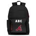 MOJO Black Atlanta Braves Personalized Campus Laptop Backpack