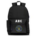 MOJO Black Milwaukee Brewers Personalized Campus Laptop Backpack