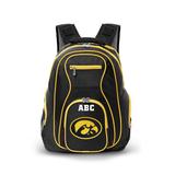 MOJO Black Iowa Hawkeyes Personalized Premium Color Trim Backpack