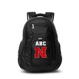 MOJO Black Nebraska Huskers Personalized Premium Laptop Backpack