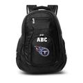 MOJO Black Tennessee Titans Personalized Premium Laptop Backpack