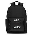 MOJO Black New York Jets Personalized Campus Laptop Backpack