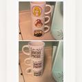 Disney Dining | Disney Hocus Pocus Ceramic Halloween Mug Set - 3 10oz Mugs | Color: Orange/White | Size: Set Of 3 Mugs