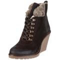 Buffalo London ES 10329 SUEDE 122921 Damen Fashion Halbstiefel & Stiefeletten Braun (EBONY 01) 42