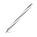 adonit Neo Pro Stylus Apple iPad Stylus with Magnetic Attachment [Wireless Charging on iPad, Extra Long Battery Life, Palm Detection, Replaceable Thin Tip] Matte Silver