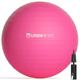 URBNFit Exercise Ball - Balance Balls (Ballon Exercice) Yoga, Pilates, Fitness, Stability, Workout, Home Fitness Equipment - Anti-Burst Swiss Ball Chair w/ Pump (45CM Pink)