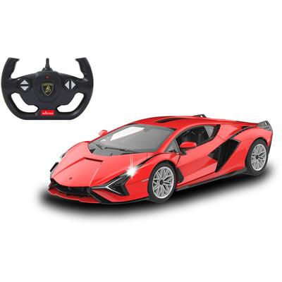 RC-Auto JAMARA "Lamborghini Sián 1:14, rot - 2,4 GHz" Fernlenkfahrzeuge rot Kinder Ab 6-8 Jahren