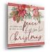 The Holiday Aisle® Peace on Earth by Cindy Jacobs - Unframed Print Plastic/Acrylic in White | 36 H x 36 W x 0.2 D in | Wayfair