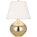 Robert Abbey Dal 19 1/4" High Hammered Brass Vessel Accent Table Lamp